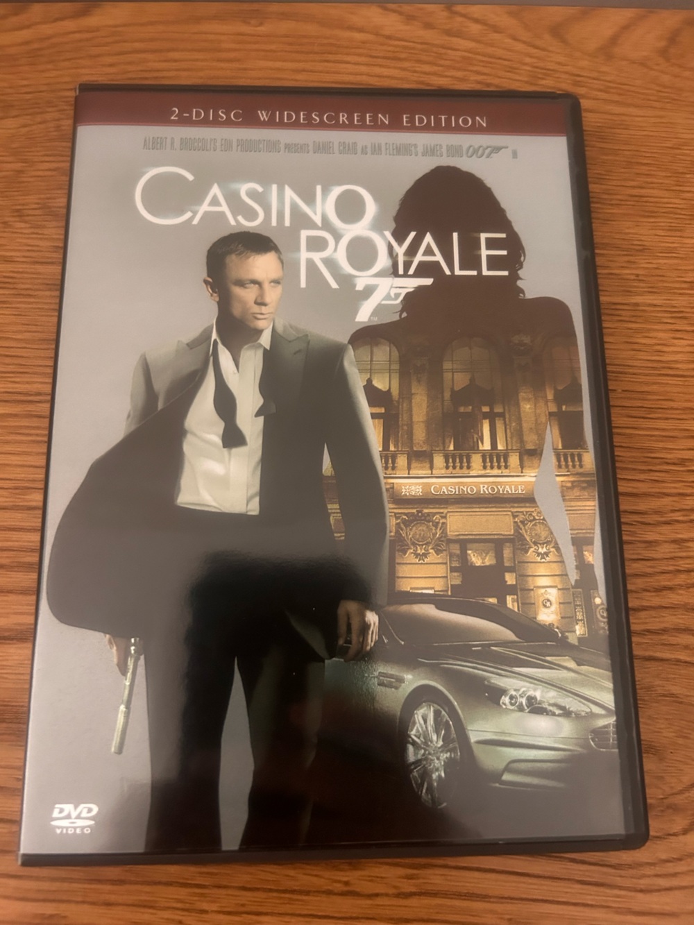 007 Casino Royale DVD Feature film starring Daniel Craig